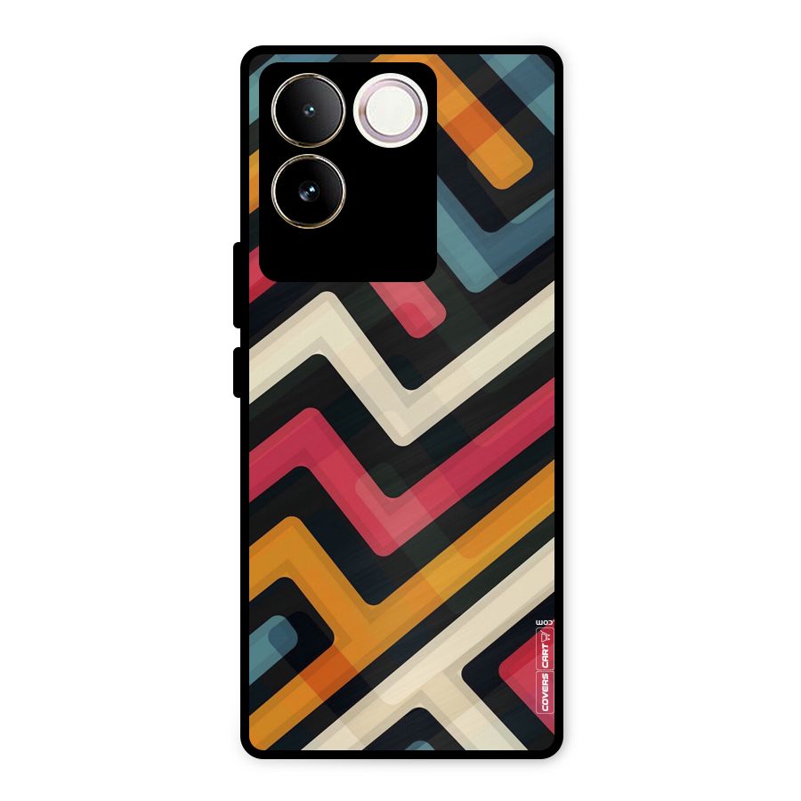 Pipelines Metal Back Case for iQOO Z7 Pro