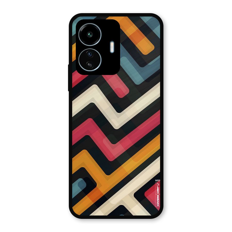 Pipelines Metal Back Case for vivo iQOO Z6 Lite 5G