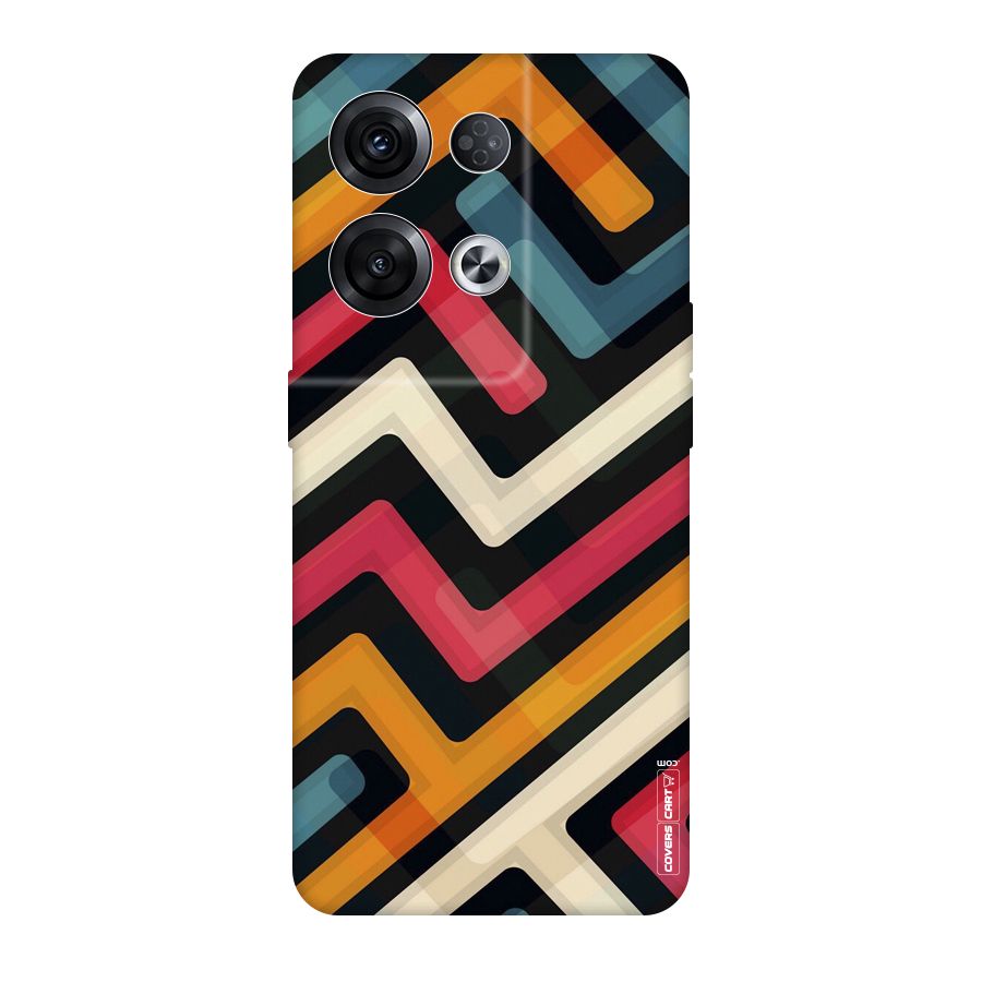 Pipelines Original Polycarbonate Back Case for Oppo Reno8 Pro 5G