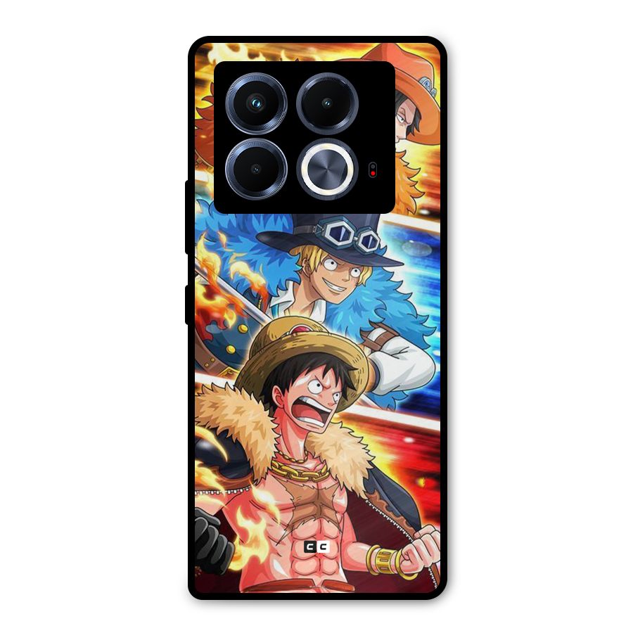 Pirate Brothers Metal Back Case for Infinix Note 40 5G