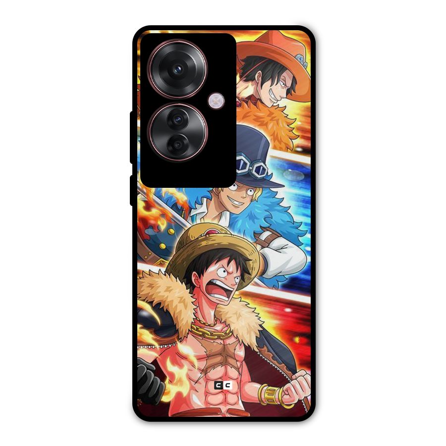 Pirate Brothers Metal Back Case for Oppo F25 Pro