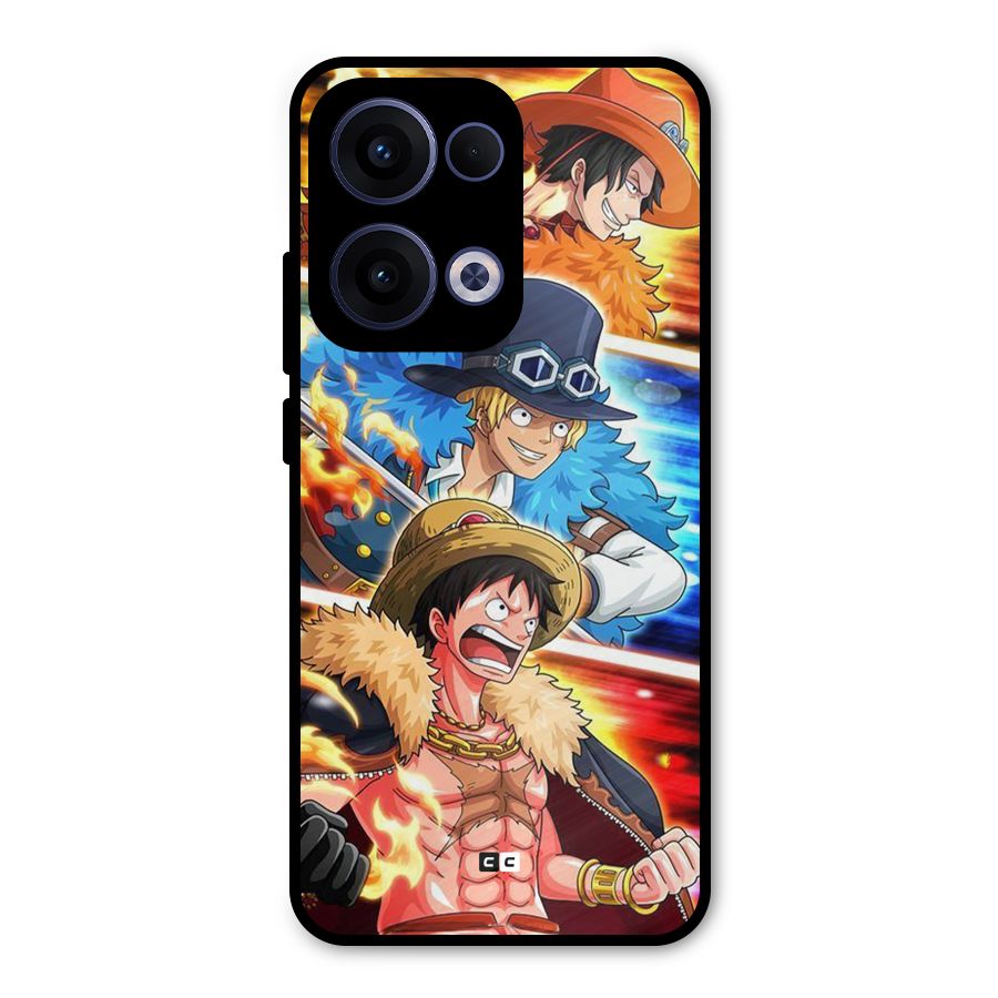 Pirate Brothers Metal Back Case for Oppo Reno13
