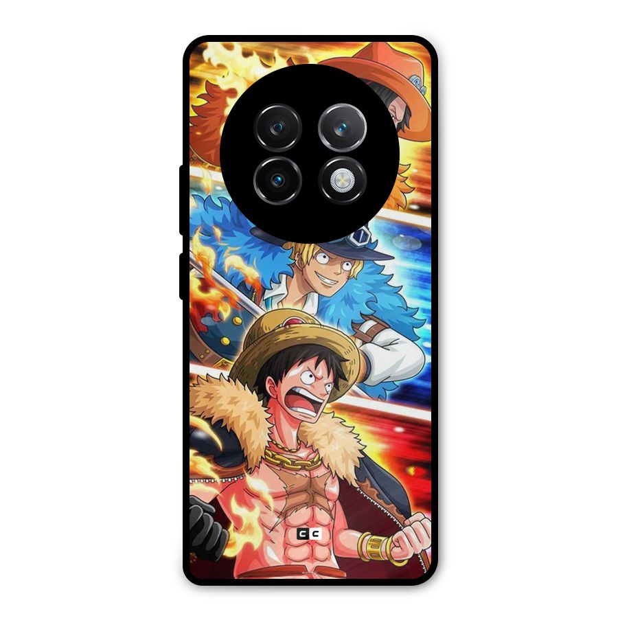 Pirate Brothers Metal Back Case for Realme 13 Plus
