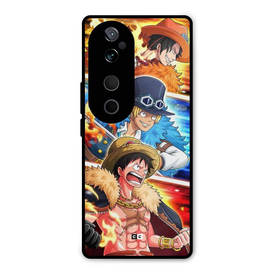 Pirate Brothers Metal Back Case for Vivo T3 Ultra