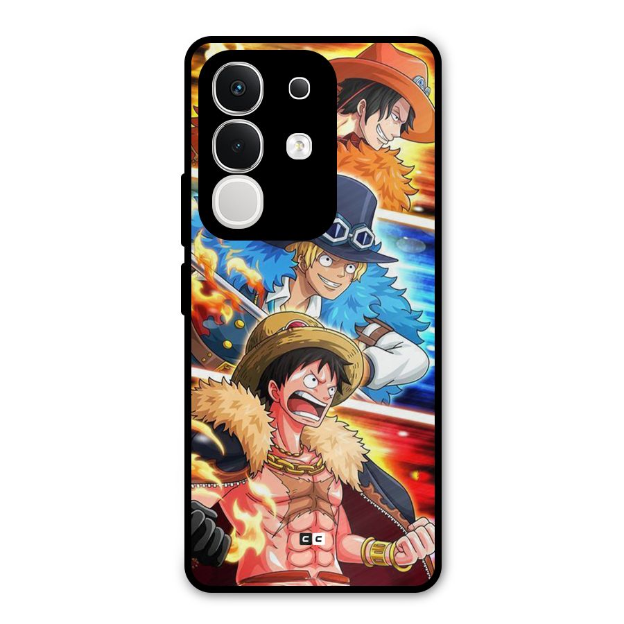 Pirate Brothers Metal Back Case for Vivo T4x