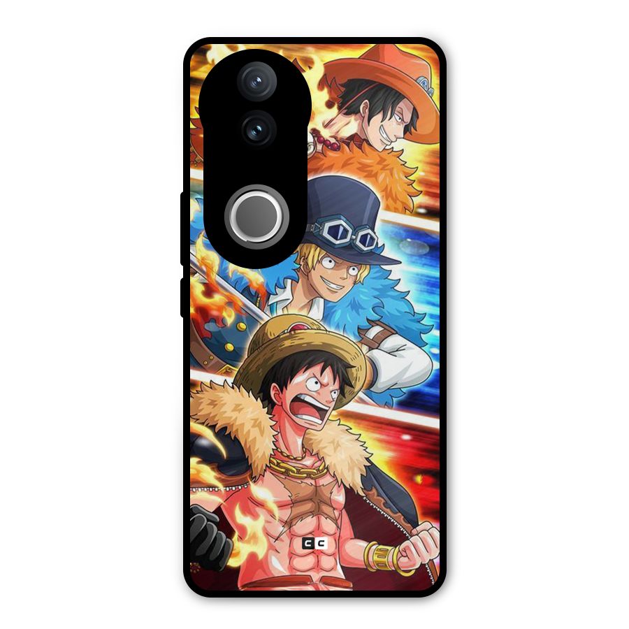 Pirate Brothers Metal Back Case for Vivo V50e