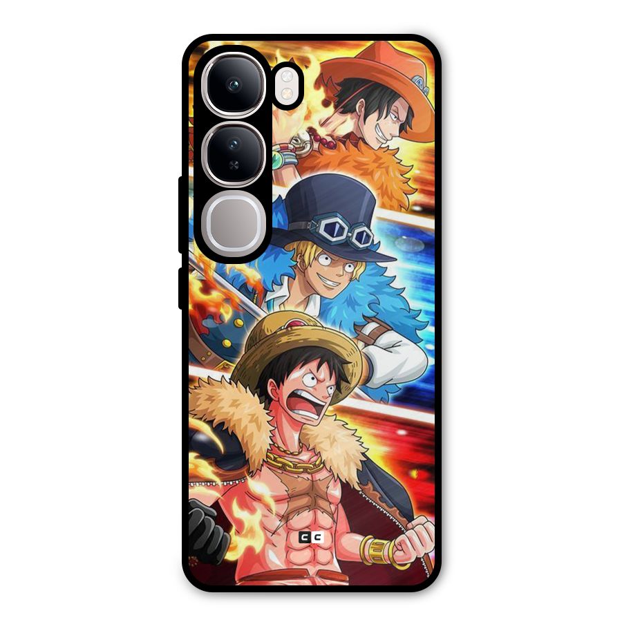 Pirate Brothers Metal Back Case for Vivo Y300