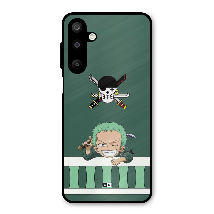 Pirate Hunter Zoro Metal Back Case for Galaxy M16