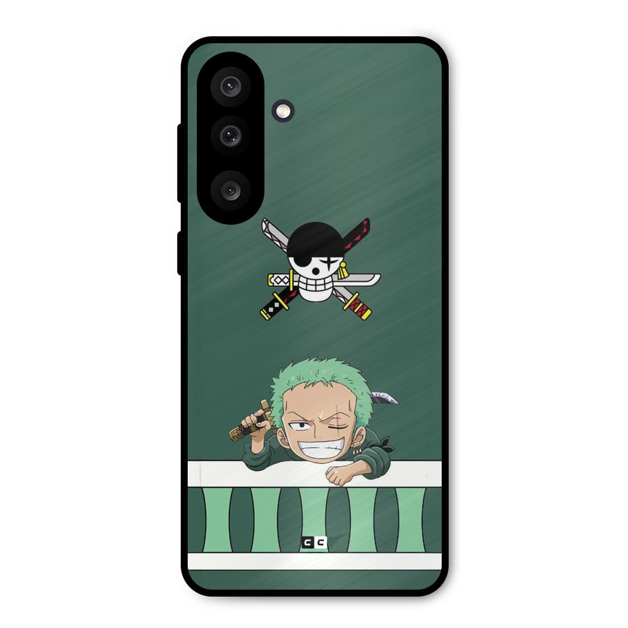 Pirate Hunter Zoro Metal Back Case for Galaxy M56