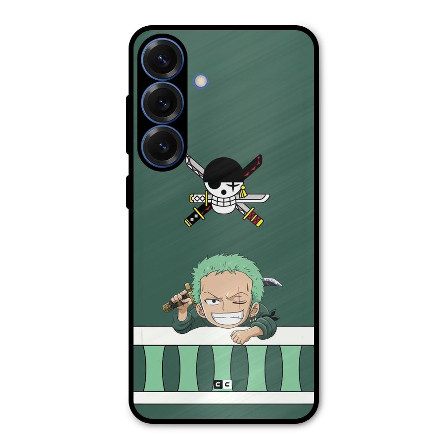 Pirate Hunter Zoro Metal Back Case for Galaxy S25