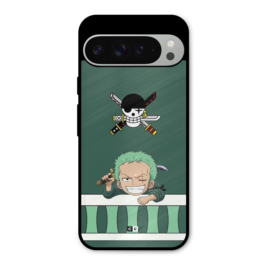 Pirate Hunter Zoro Metal Back Case for Google Pixel 9 Pro XL