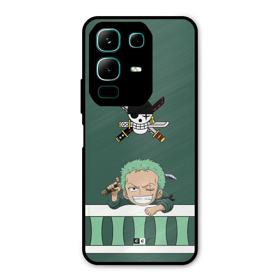 Pirate Hunter Zoro Metal Back Case for Infinix Note 50x