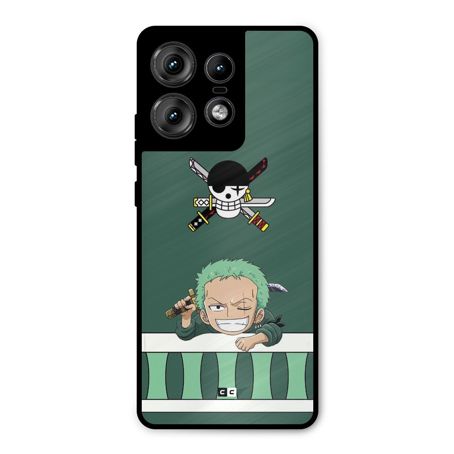 Pirate Hunter Zoro Metal Back Case for Motorola Edge 50 Pro
