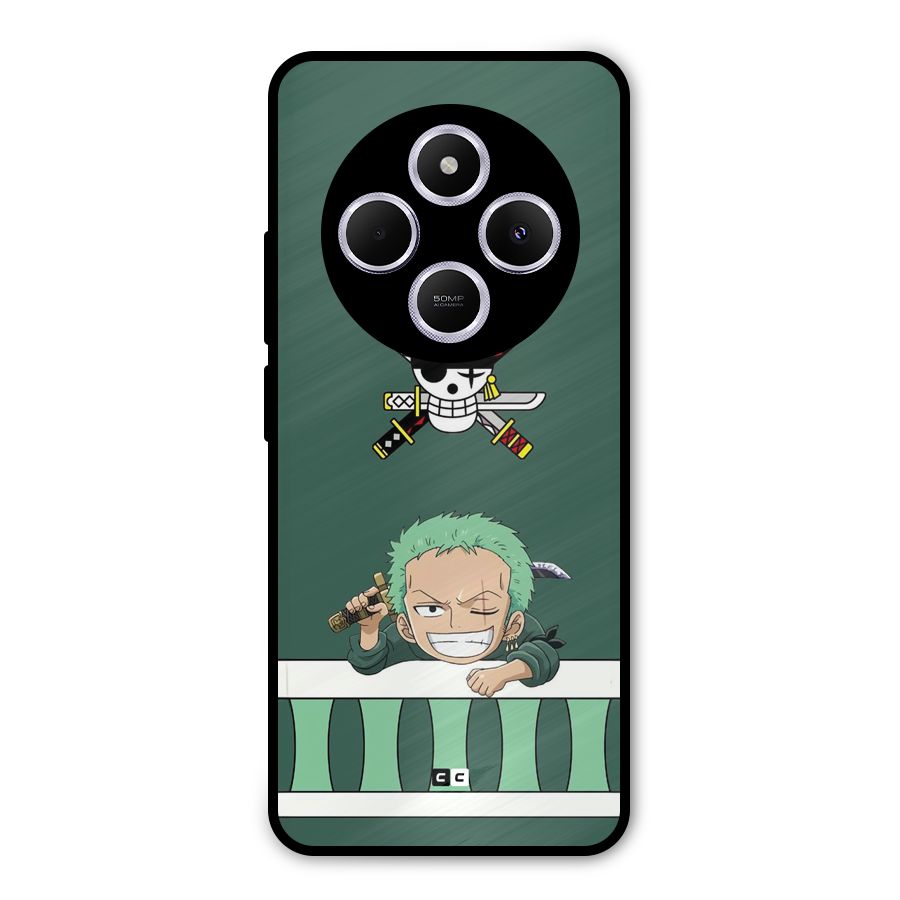 Pirate Hunter Zoro Metal Back Case for Poco M7