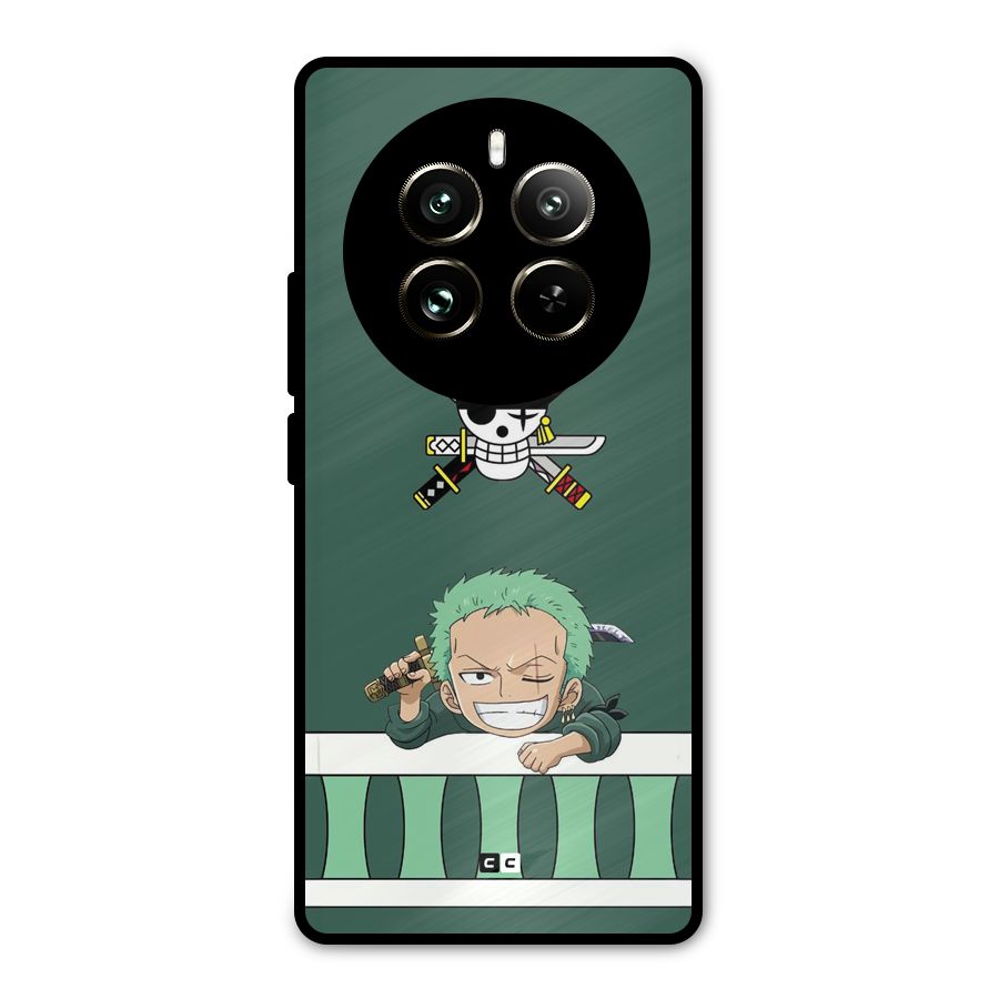 Pirate Hunter Zoro Metal Back Case for Realme 12 Pro