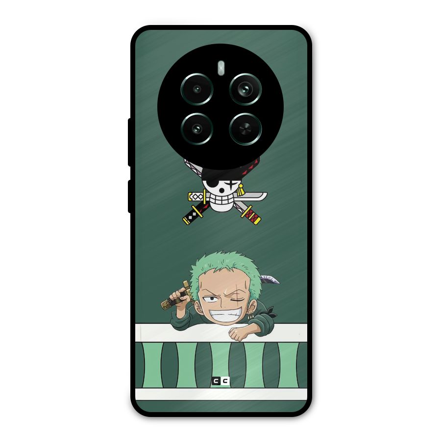 Pirate Hunter Zoro Metal Back Case for Realme 12 Pro Plus