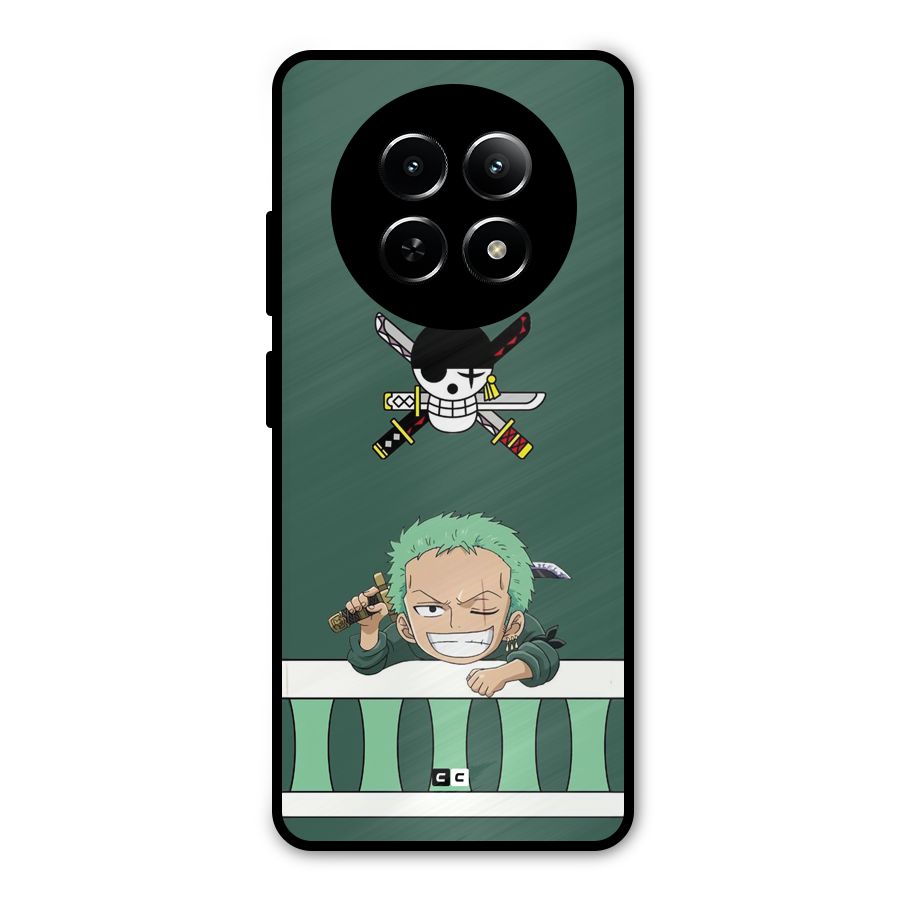 Pirate Hunter Zoro Metal Back Case for Realme Narzo N65