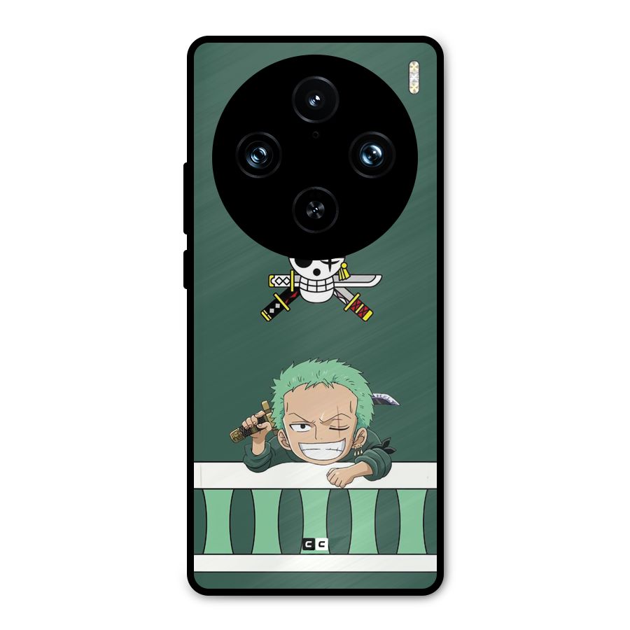 Pirate Hunter Zoro Metal Back Case for Vivo X100 Pro