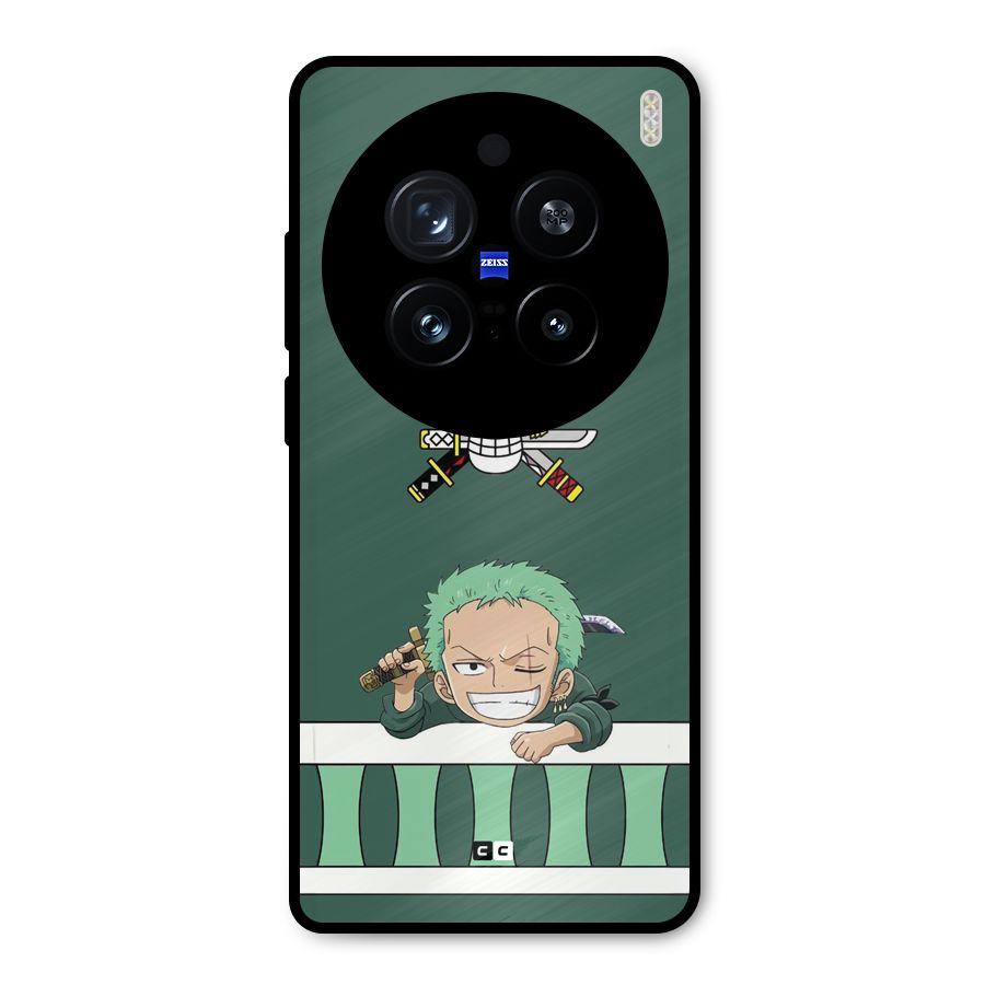 Pirate Hunter Zoro Metal Back Case for Vivo X200 Pro