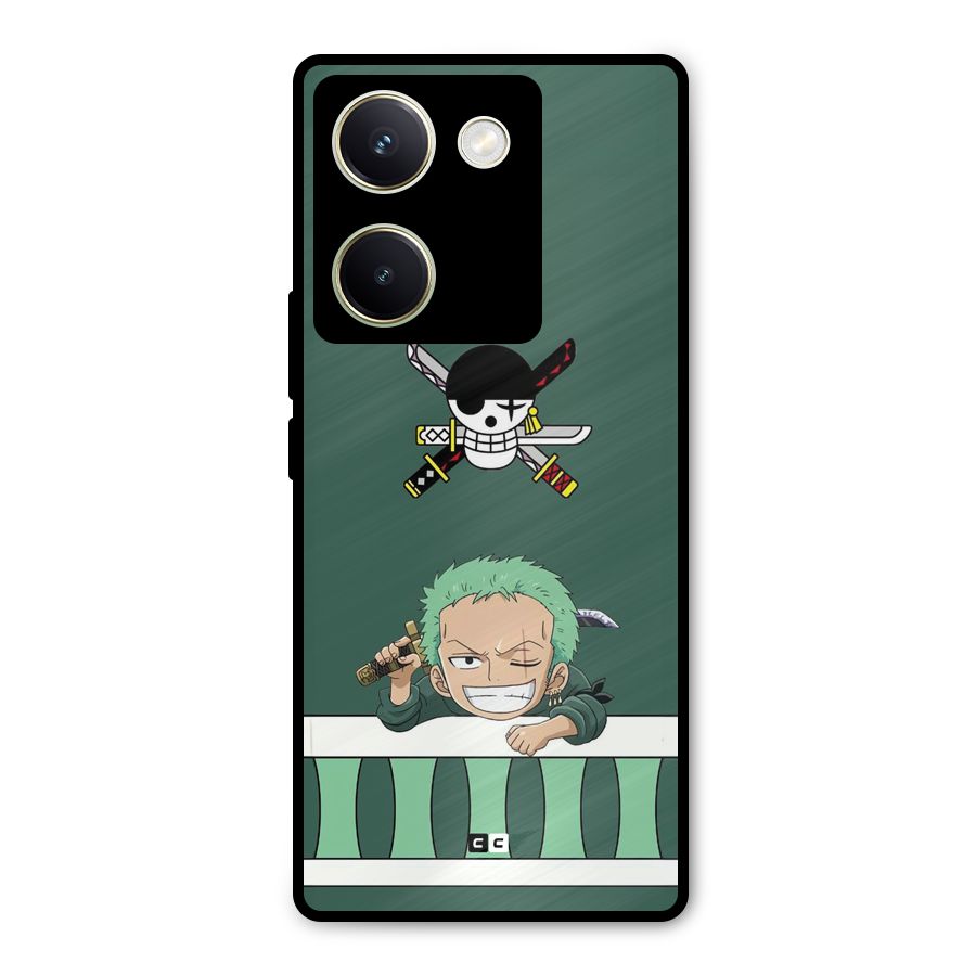 Pirate Hunter Zoro Metal Back Case for Vivo Y200 Pro