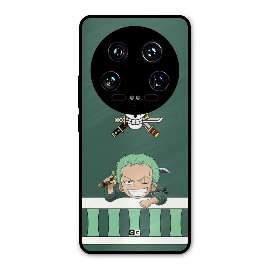 Pirate Hunter Zoro Metal Back Case for Xiaomi 14 Ultra