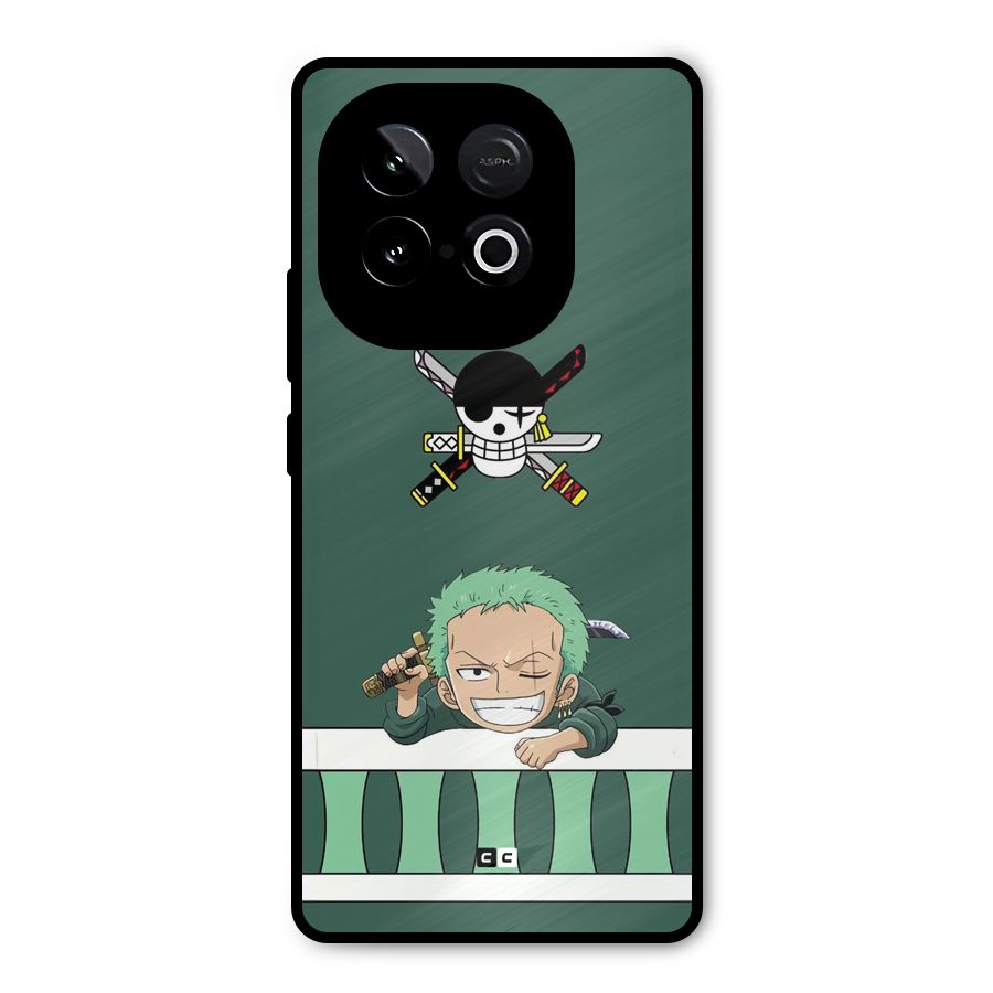 Pirate Hunter Zoro Metal Back Case for iQOO Neo 10