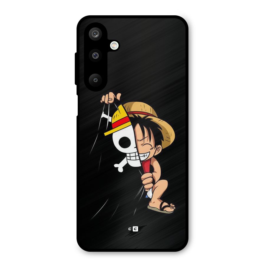 Pirate Luffy Metal Back Case for Galaxy M16