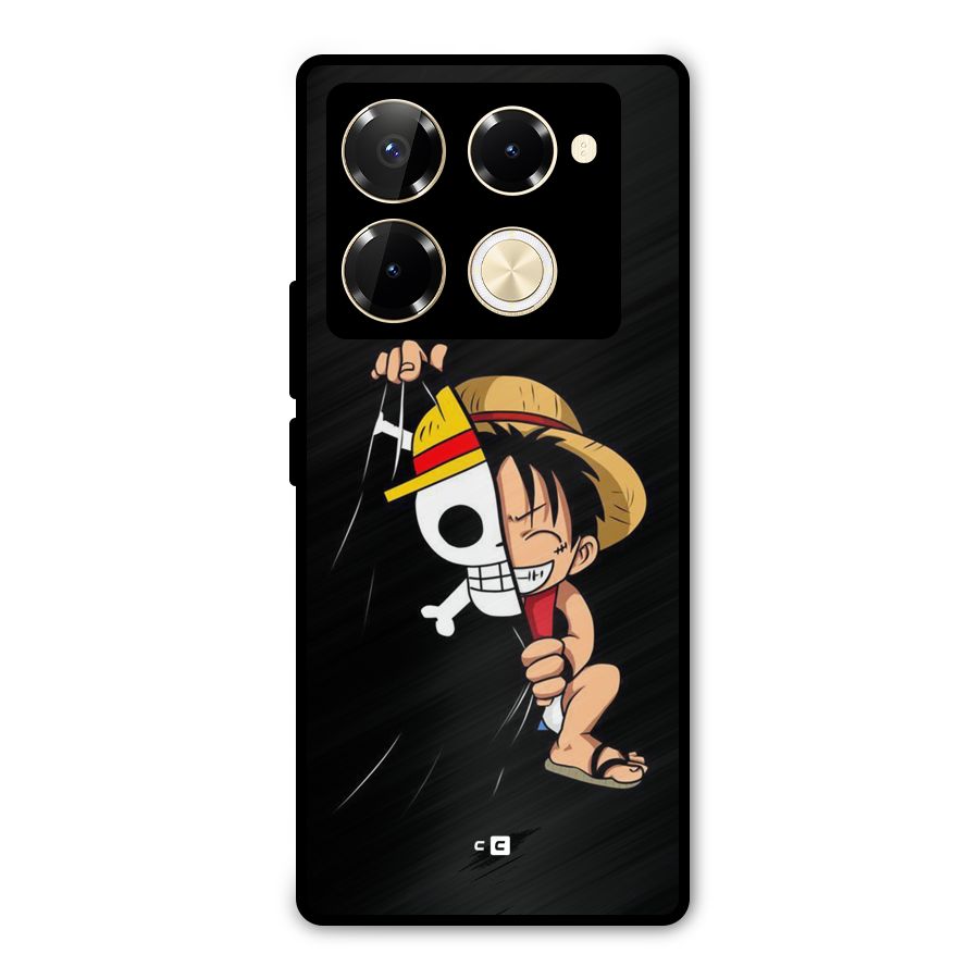 Pirate Luffy Metal Back Case for Infinix Note 40 Pro Plus