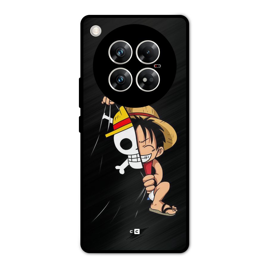 Pirate Luffy Metal Back Case for Infinix Zero 40 5G