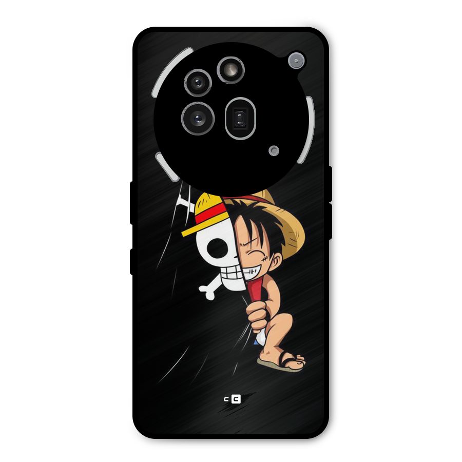 Pirate Luffy Metal Back Case for Nothing Phone 3a Pro