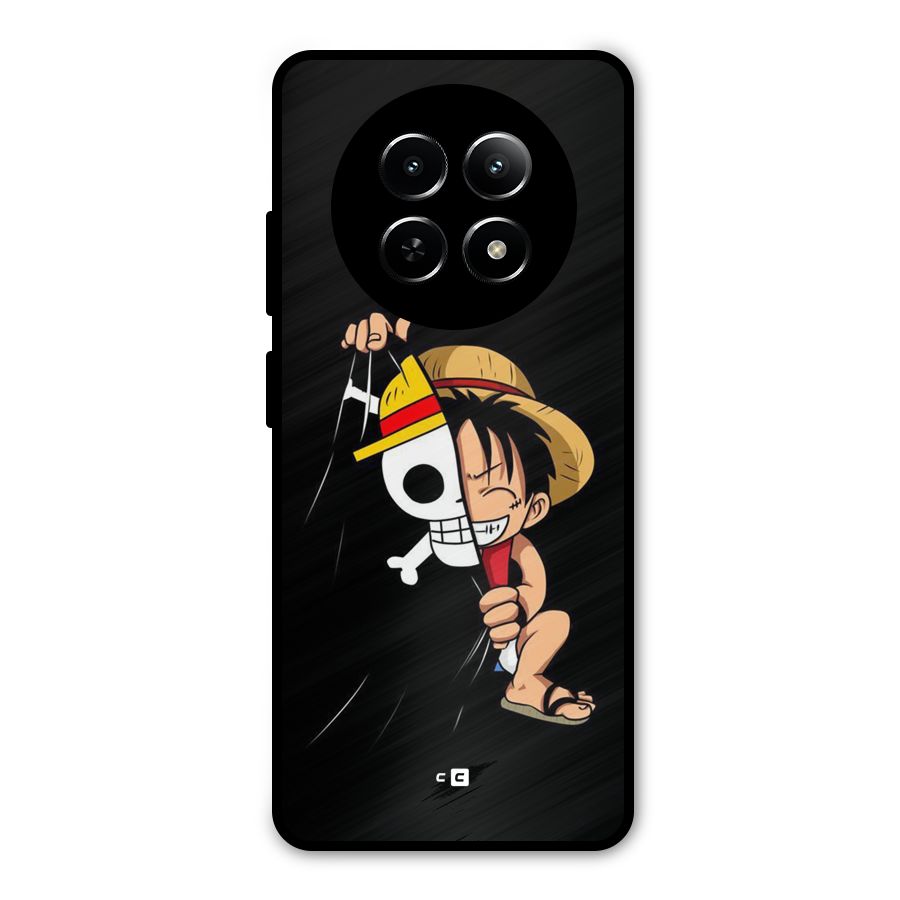 Pirate Luffy Metal Back Case for Realme 12 5G