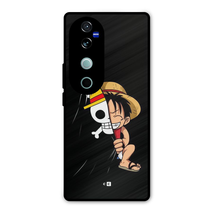 Pirate Luffy Metal Back Case for Vivo V40