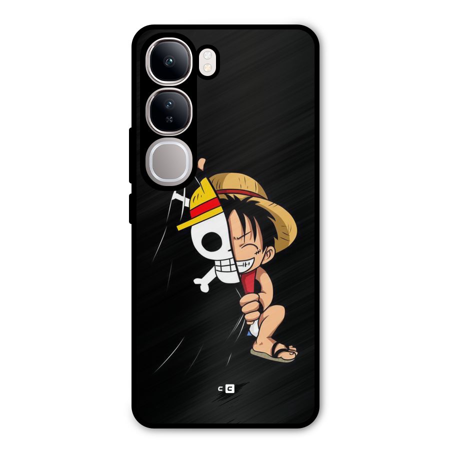 Pirate Luffy Metal Back Case for Vivo Y300