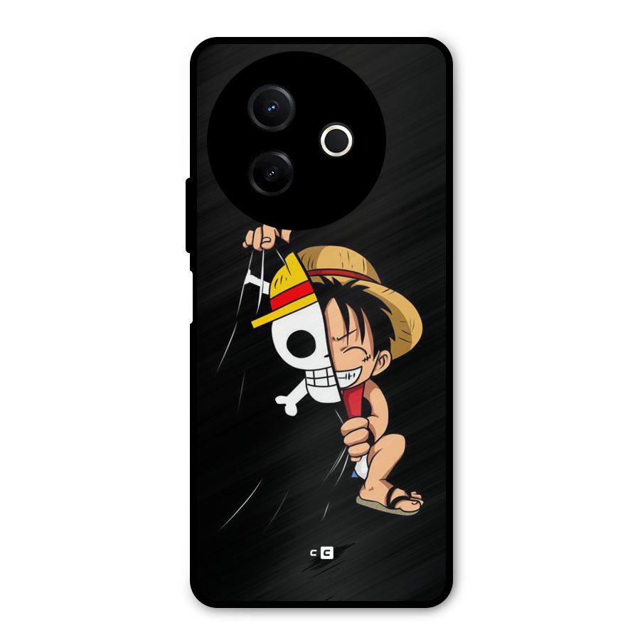 Pirate Luffy Metal Back Case for Vivo Y39