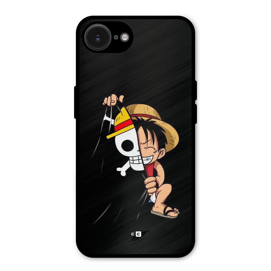 Pirate Luffy Metal Back Case for iPhone 16e