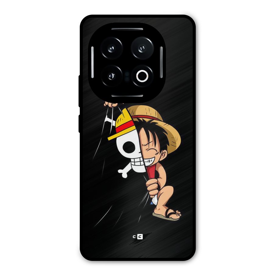 Pirate Luffy Metal Back Case for iQOO 13