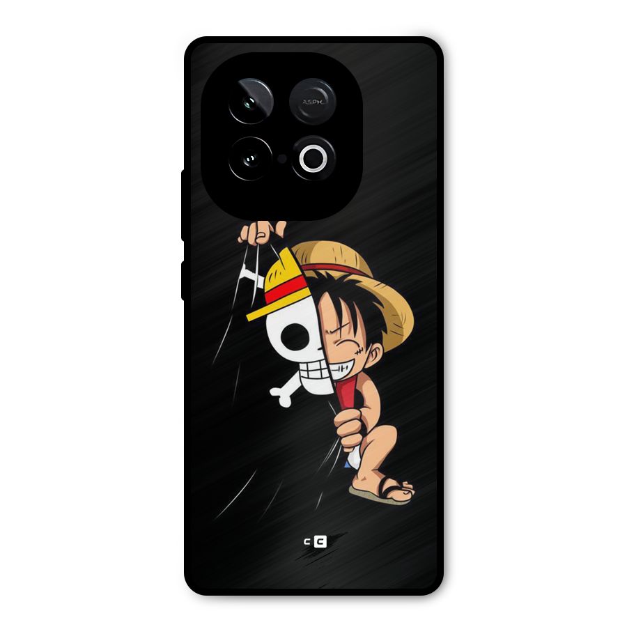 Pirate Luffy Metal Back Case for iQOO Neo 10