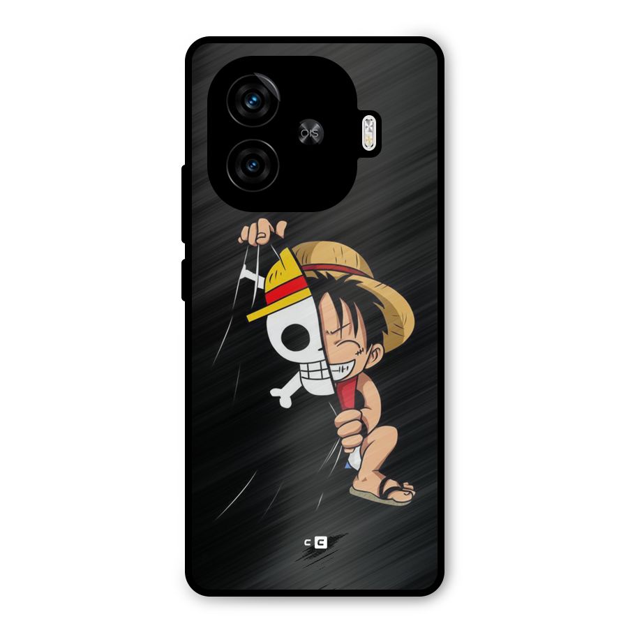 Pirate Luffy Metal Back Case for iQOO Neo 10R