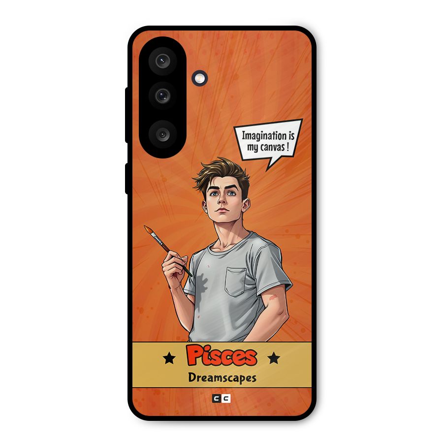 Pisces Dreamer Metal Back Case for Galaxy M56