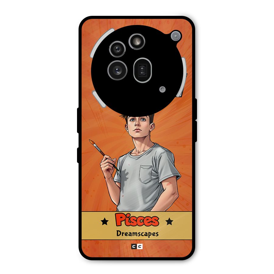Pisces Dreamer Metal Back Case for Nothing Phone 3a Pro