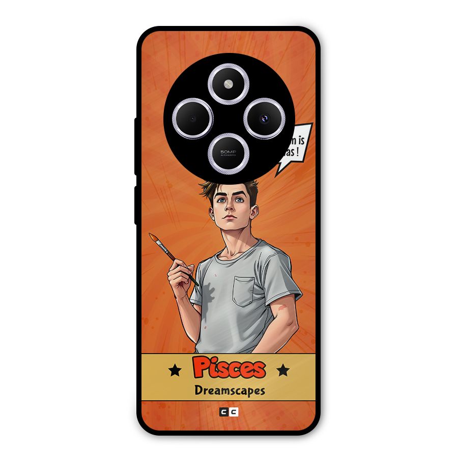 Pisces Dreamer Metal Back Case for Poco M7