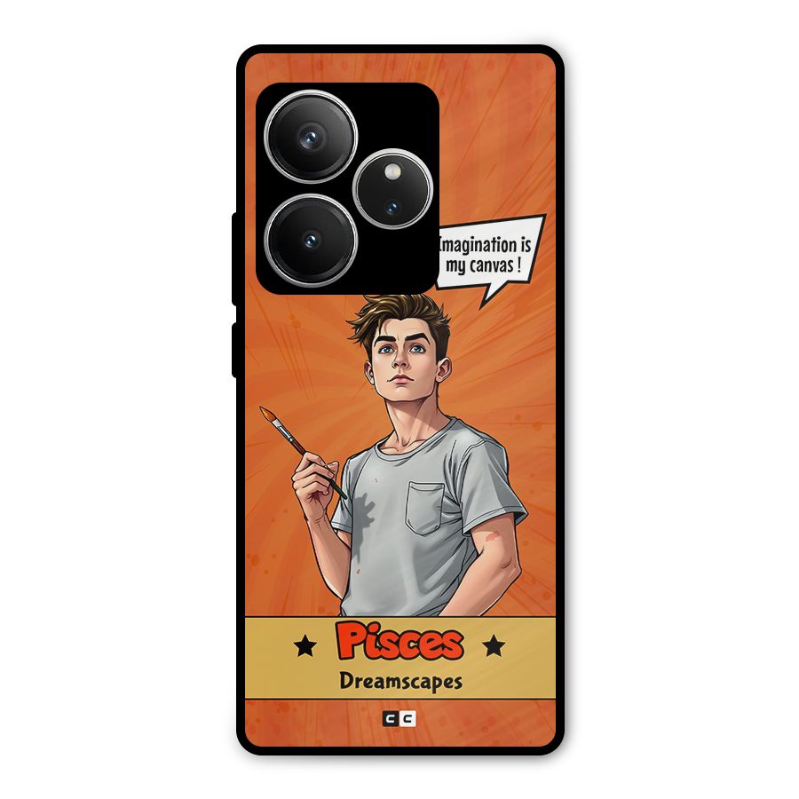 Pisces Dreamer Metal Back Case for Realme GT 6