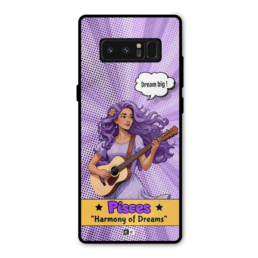 Pisces Dreams Metal Back Case for Galaxy Note 8