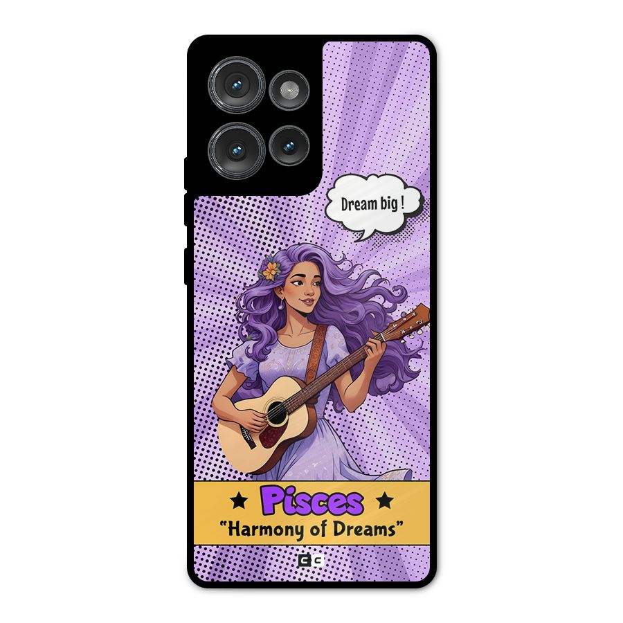 Pisces Dreams Metal Back Case for Motorola Edge 50