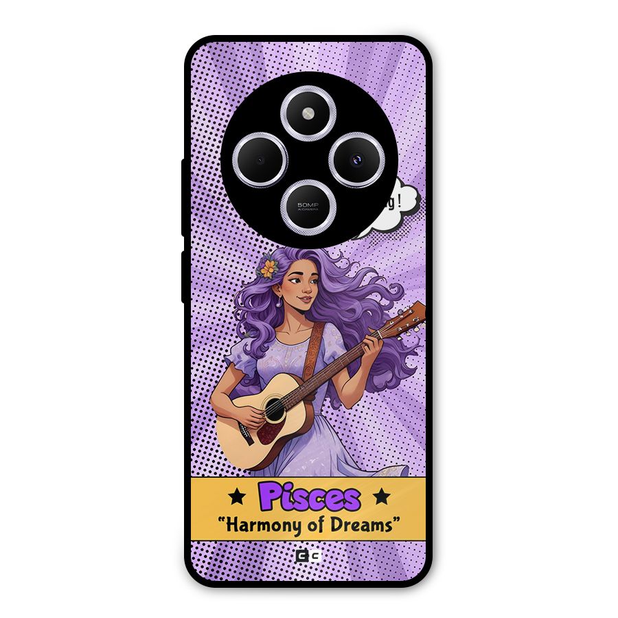 Pisces Dreams Metal Back Case for Poco C75 5G
