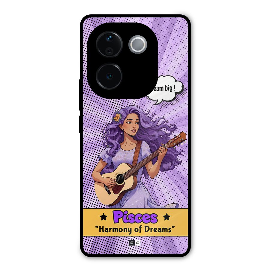 Pisces Dreams Metal Back Case for Vivo T3 Pro