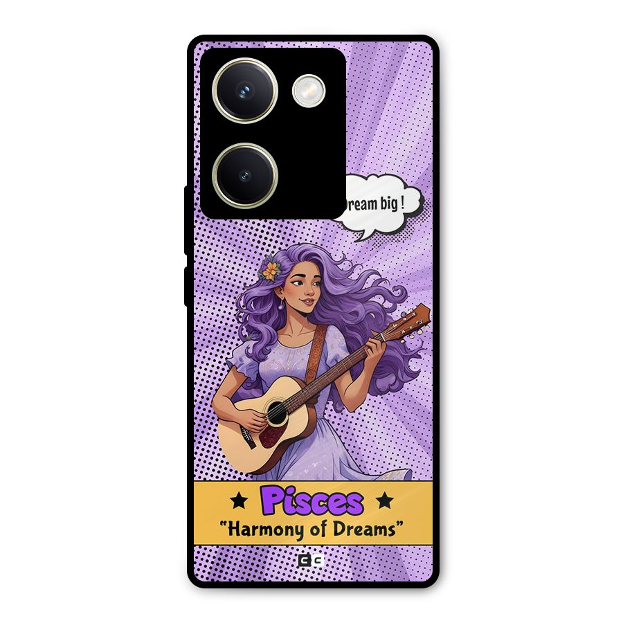 Pisces Dreams Metal Back Case for Vivo Y200 Pro