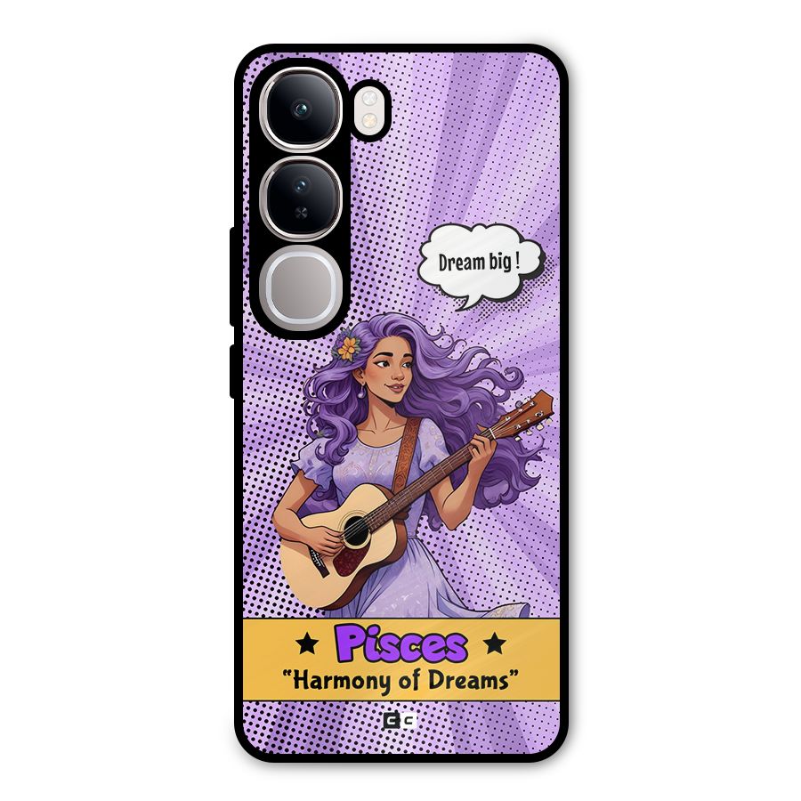 Pisces Dreams Metal Back Case for Vivo Y300