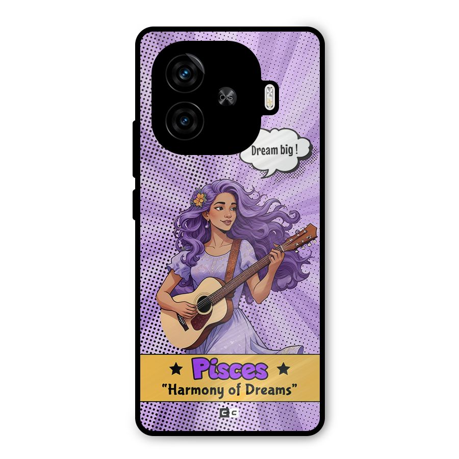 Pisces Dreams Metal Back Case for iQOO Z9 Turbo
