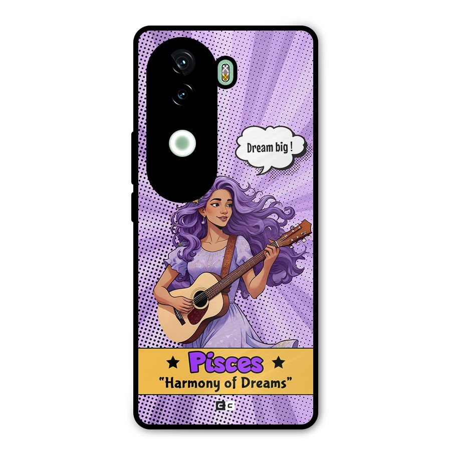 Pisces Dreams Metal Back Case for iQOO Z9s